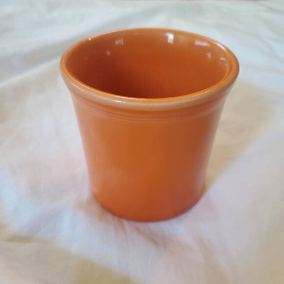 EUC Fiestaware Tangerine 10 1/4 oz Coffee Cup - Picture 4 of 8